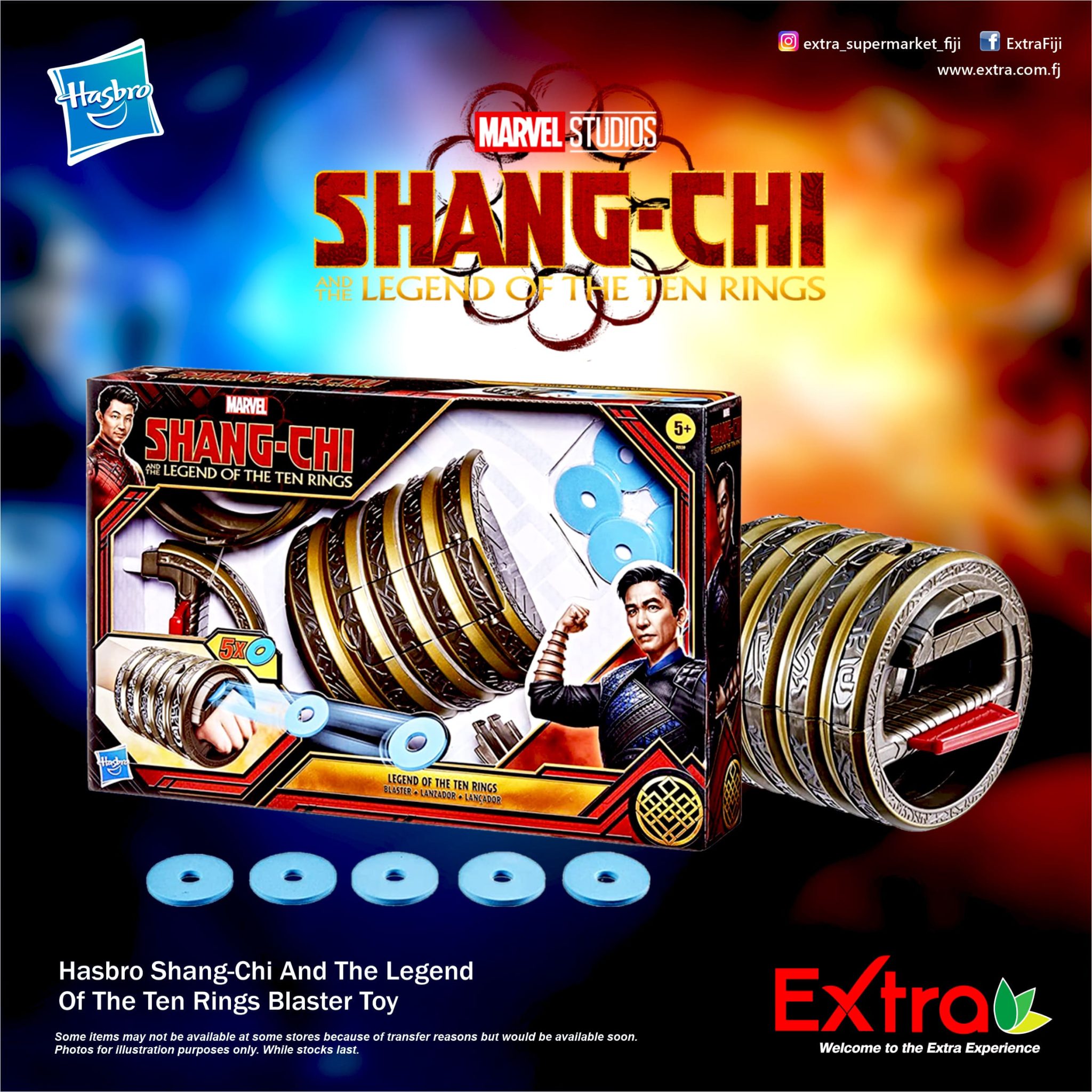 shang chi blaster