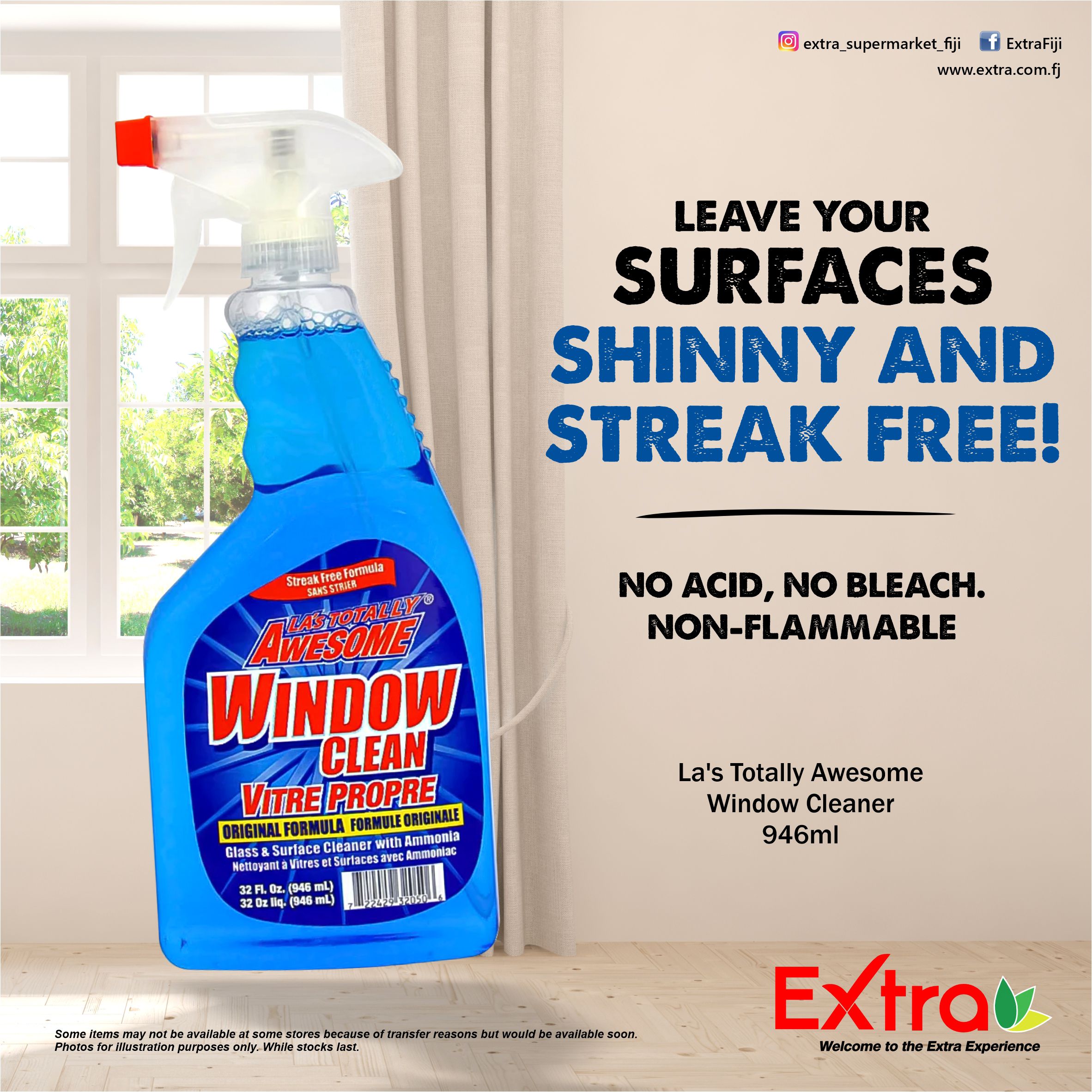 Awesome Window Cleaner 946ML - Extra Supermarket